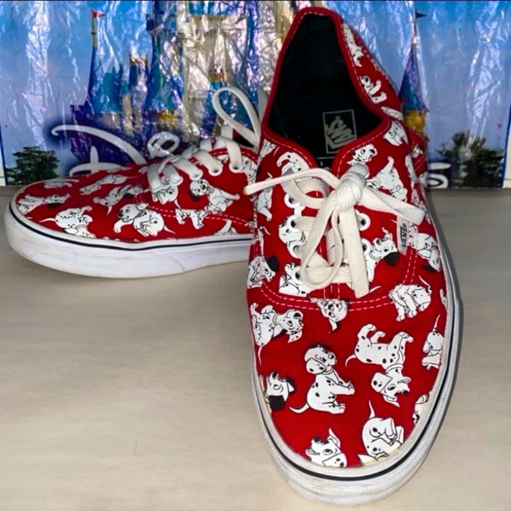 Disney parks x VANS 101 Dalmatians puppy canvas M 12 sneakers